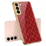 GKK Samsung Galaxy S22 Plus Deksel Motiv Røda Esker