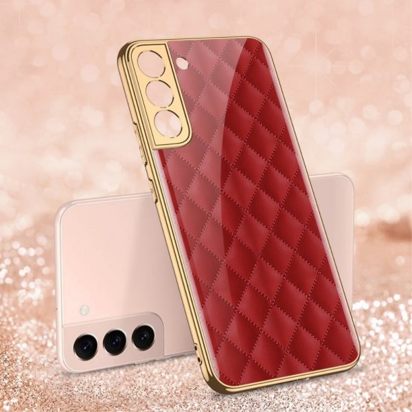 GKK Samsung Galaxy S22 Plus Deksel Motiv Røda Esker