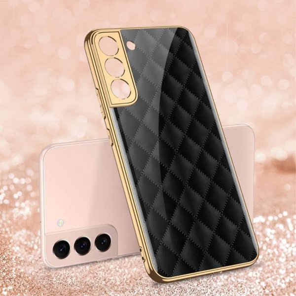 GKK Samsung Galaxy S22 Plus Deksel Motiv Svarta Esker