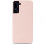 holdit Samsung Galaxy S22 Plus Deksel Silikon Blush Pink