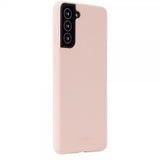 holdit Samsung Galaxy S22 Plus Deksel Silikon Blush Pink