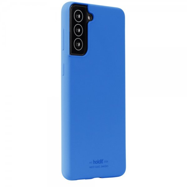 holdit Samsung Galaxy S22 Plus Deksel Silikon Sky Blue