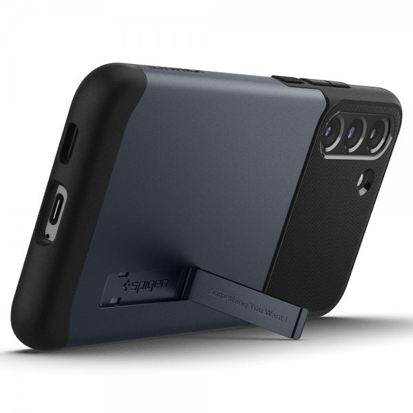 Spigen Samsung Galaxy S22 Plus Deksel Slim Armor Metal Slate