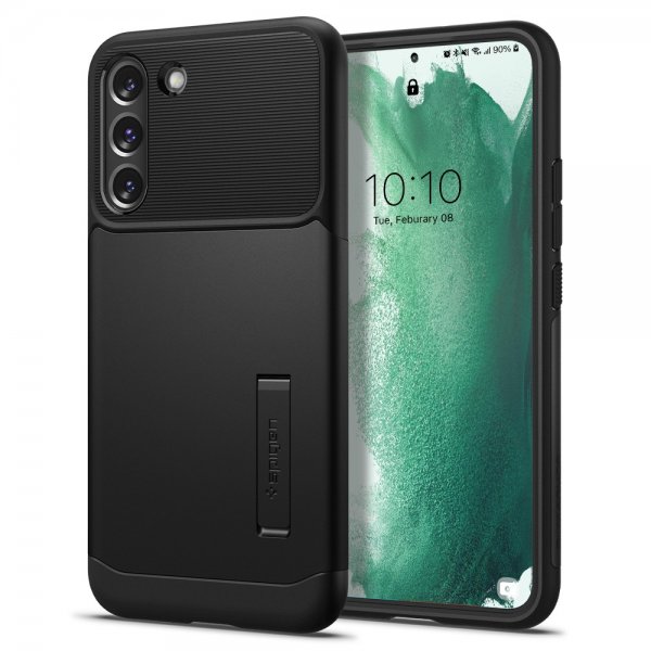 Spigen Samsung Galaxy S22 Plus Deksel Slim Armor Svart
