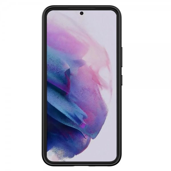 Nillkin Samsung Galaxy S22 Plus Deksel Synteettinen Kuitu Svart