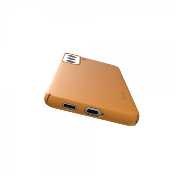 Nudient Samsung Galaxy S22 Plus Deksel Thin Case V3 Saffron Yellow