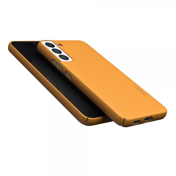 Nudient Samsung Galaxy S22 Plus Deksel Thin Case V3 Saffron Yellow
