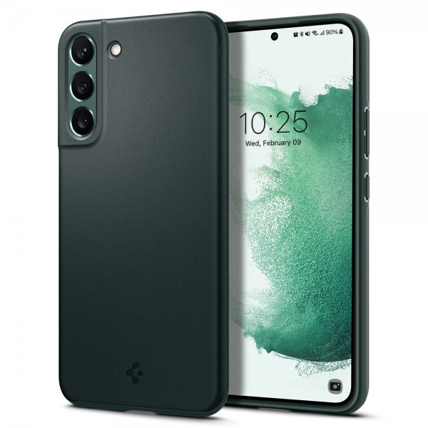 Spigen Samsung Galaxy S22 Plus Deksel Thin Fit Abyss Green