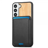 Samsung Galaxy S22 Plus Deksel Tre Avtakbart Kortholder Bamboo