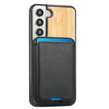 Samsung Galaxy S22 Plus Deksel Tre Avtakbart Kortholder Bamboo
