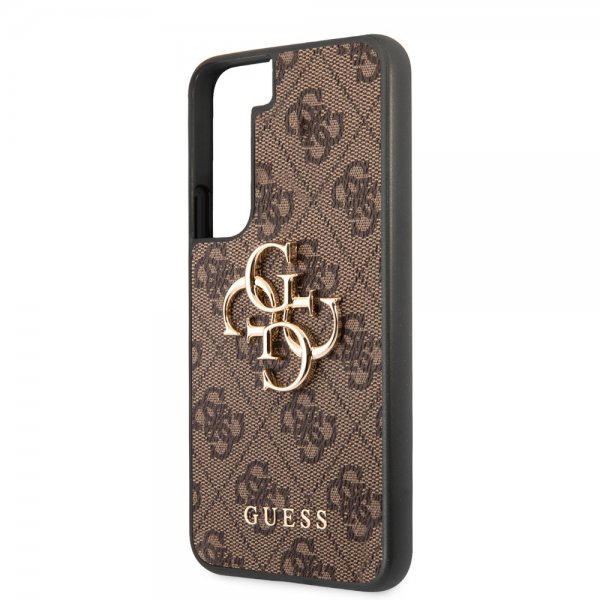 Guess Samsung Galaxy S22 Deksel 4G Logo Brun