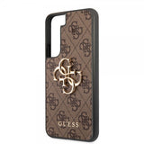 Guess Samsung Galaxy S22 Deksel 4G Logo Brun