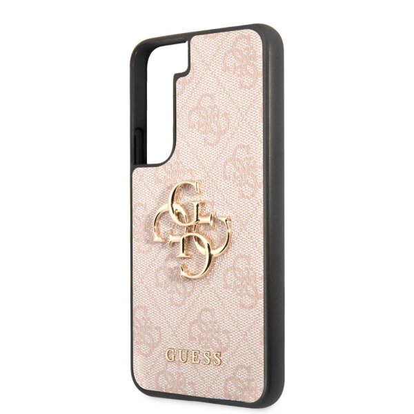 Guess Samsung Galaxy S22 Deksel 4G Logo Rosa