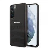 AMG Samsung Galaxy S22 Deksel Debossed Lines Svart