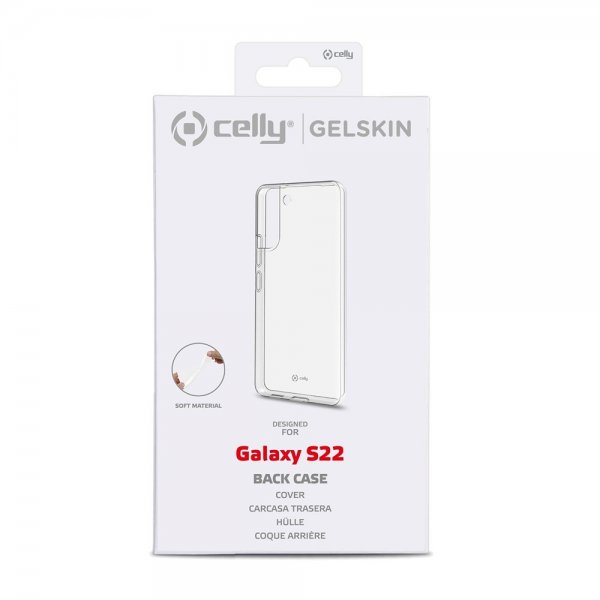 Celly Samsung Galaxy S22 Deksel GELSKIN Transparent