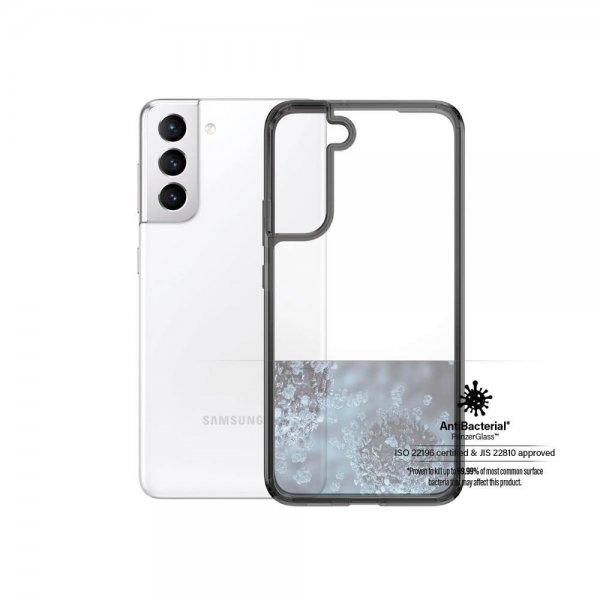PanzerGlass Samsung Galaxy S22 Deksel HardCase Crystal Black