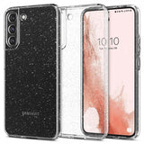 Spigen Samsung Galaxy S22 Deksel Liquid Crystal Glitter Crystal Quartz