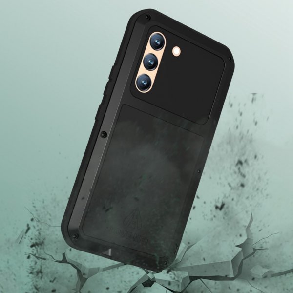 Love Mei Samsung Galaxy S22 Deksel Powerful Case Svart