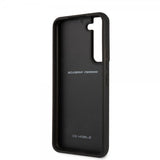 Ferrari Samsung Galaxy S22 Deksel Real Carbon Metal Logo Svart