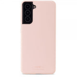 holdit Samsung Galaxy S22 Deksel Silikon Blush Pink