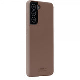 holdit Samsung Galaxy S22 Deksel Silikon Dark Brown