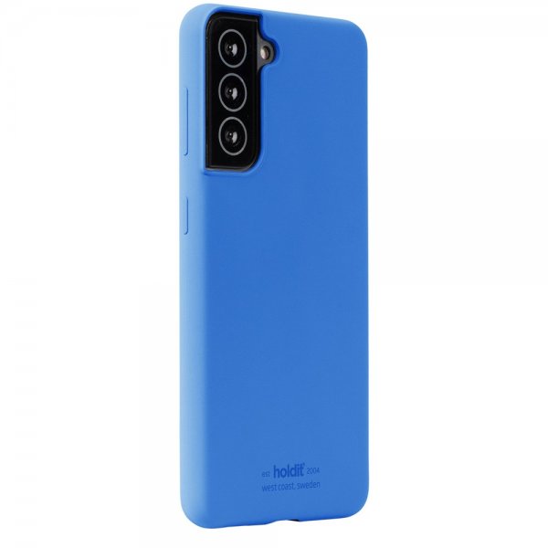 holdit Samsung Galaxy S22 Deksel Silikon Sky Blue