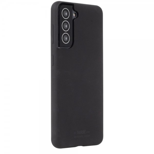 holdit Samsung Galaxy S22 Deksel Silikon Svart