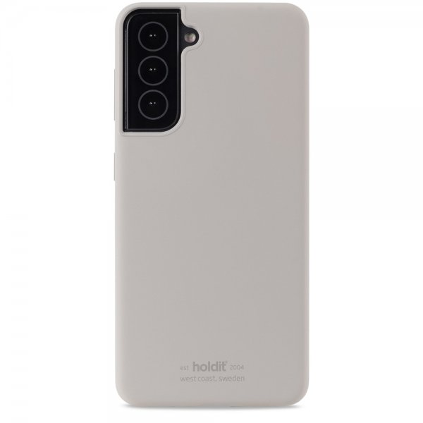 holdit Samsung Galaxy S22 Deksel Silikon Taupe