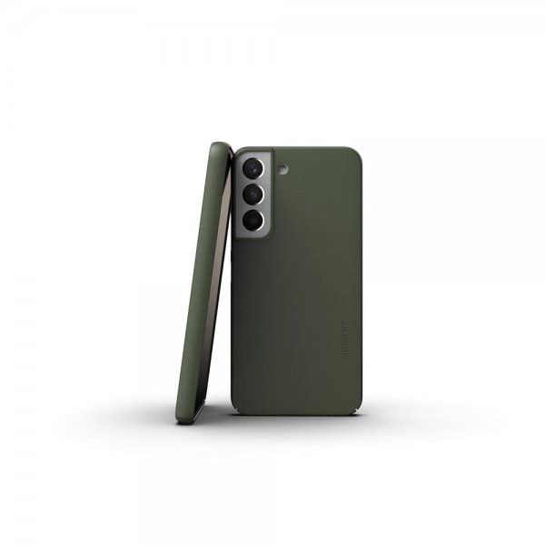 Nudient Samsung Galaxy S22 Deksel Thin Case V3 Pine Green