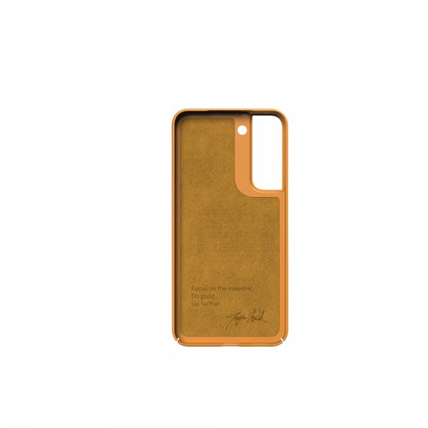 Nudient Samsung Galaxy S22 Deksel Thin Case V3 Saffron Yellow