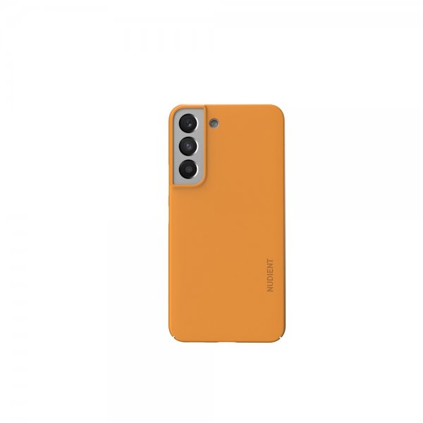 Nudient Samsung Galaxy S22 Deksel Thin Case V3 Saffron Yellow