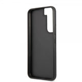 BMW Samsung Galaxy S22 Deksel Triangle Pattern & Tricolor Stripe Svart