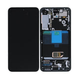 Samsung Samsung Galaxy S22 Skjerm med LCD Display Original - Grafitt/Grå