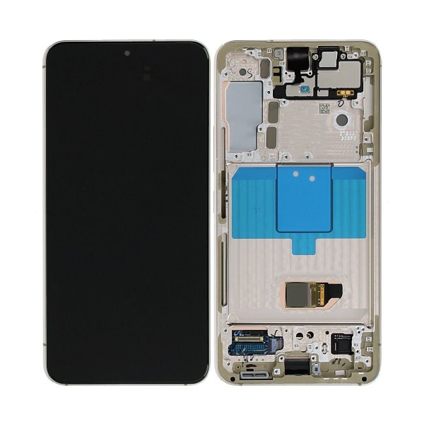 Samsung Samsung Galaxy S22 Skjerm med LCD Display Original - Fiolett