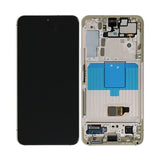 Samsung Samsung Galaxy S22 Skjerm med LCD Display Original - Fiolett
