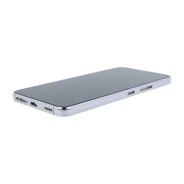 Samsung Samsung Galaxy S22 Skjerm med LCD Display Original - Hvit/Cream/Blå