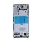 Samsung Samsung Galaxy S22 Skjerm med LCD Display Original - Hvit/Cream/Blå