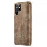 CaseMe Samsung Galaxy S22 Ultra Etui C30 Series Brun