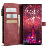 CaseMe Samsung Galaxy S22 Ultra Etui C30 Series Rød