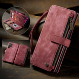 CaseMe Samsung Galaxy S22 Ultra Etui C30 Series Rød