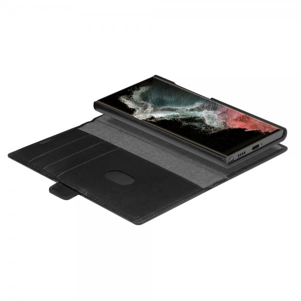 dbramante1928 Samsung Galaxy S22 Ultra Etui Lynge Avtakbart Deksel Svart