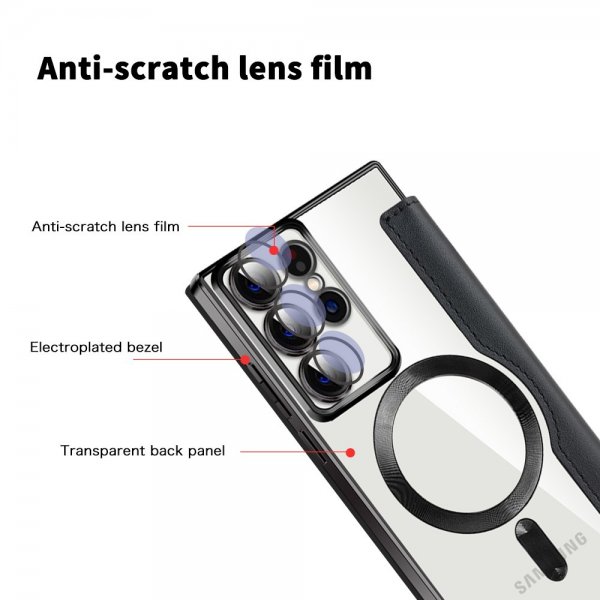 Samsung Galaxy S22 Ultra Etui MagSafe Svart