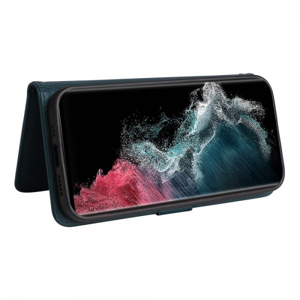 Betopnice Samsung Galaxy S22 Ultra Etui Avtagbart Deksel 005 Blå
