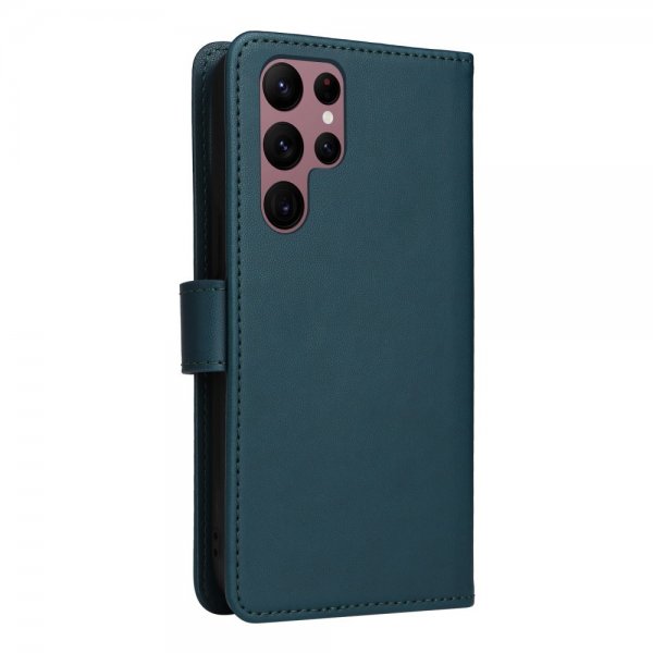 Betopnice Samsung Galaxy S22 Ultra Etui Avtagbart Deksel 005 Blå