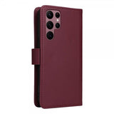 Betopnice Samsung Galaxy S22 Ultra Etui Avtagbart Deksel 005 Rød