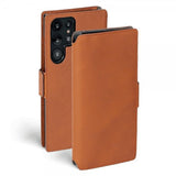 Kavaj Samsung Galaxy S22 Ultra Etui Phoenix Brun