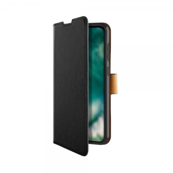 Xqisit Samsung Galaxy S22 Ultra Etui Slim Wallet Selection Svart