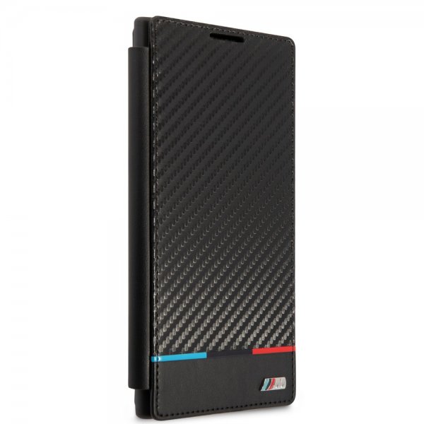 BMW Samsung Galaxy S22 Ultra Etui Tricolor Stripe Carbon Svart