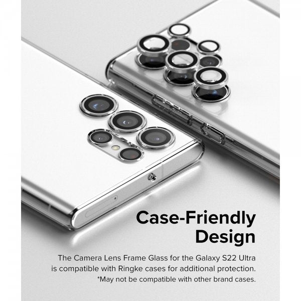 Ringke Samsung Galaxy S22 Ultra Kamerabeskytter Camera Lens Frame Svart