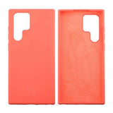 Rvelon Samsung Galaxy S22 Ultra Deksel Silikon Rosa